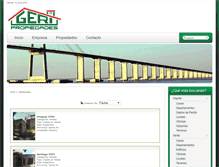 Tablet Screenshot of geripropiedades.com.ar
